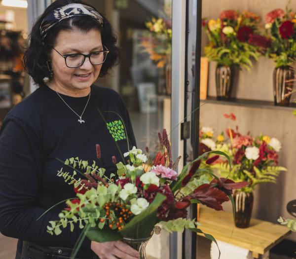 Floristens val till fritt belopp