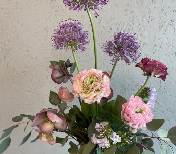 Vårens rosalila toner